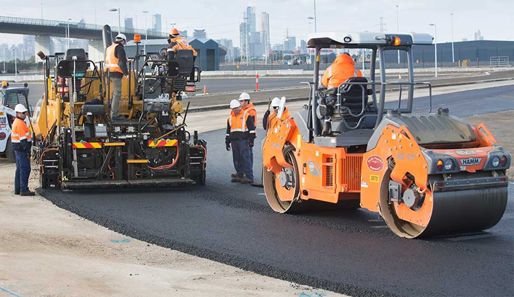 مقاول أسفلت مقشور